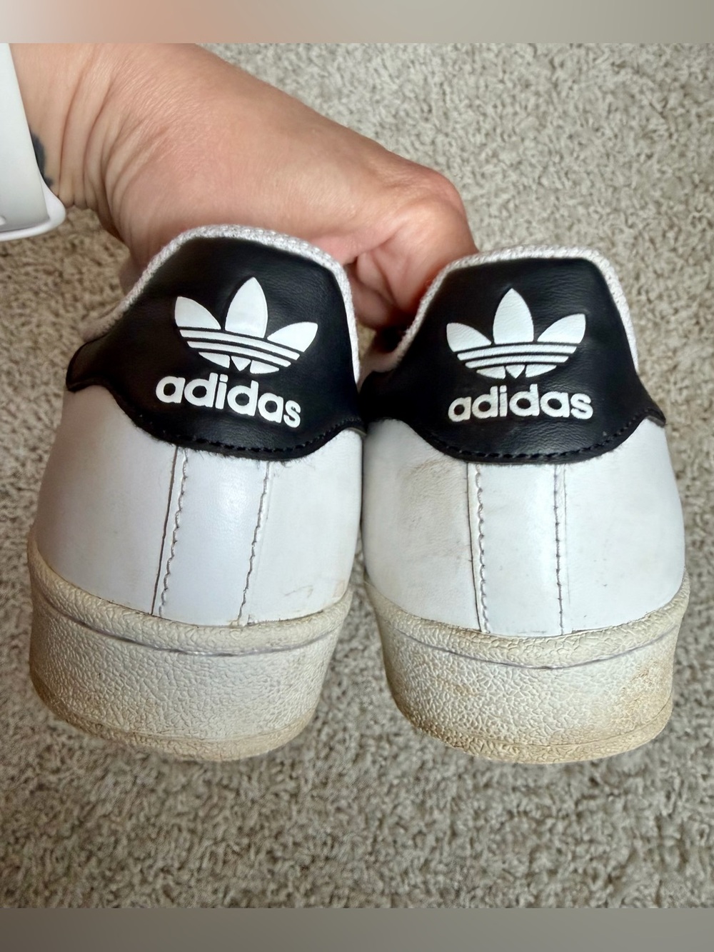 Adidas Superstar Sneakers - Size 5.5 Women’s - Picture 4 of 11